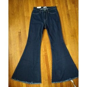 Judy Blue Memphis High Rise Super Flare Jeans Dark Wash Style 8396 Size 9/29 NEW